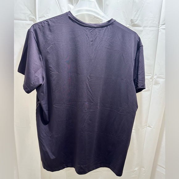 Adidas Women's Dark Purple Short Sleeve Tee - Picture 7 of 7